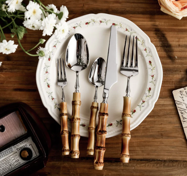 Bamboo Cutlery Premium - Set