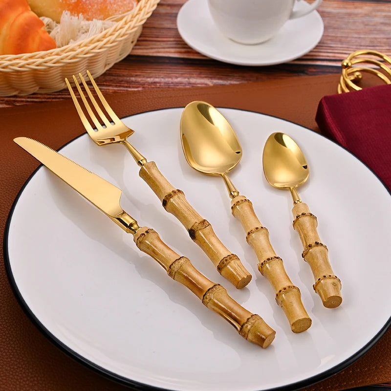 Bamboo Cutlery Premium - Set